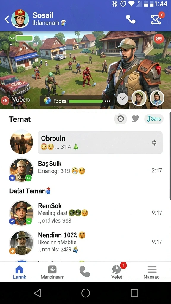 Grafis yang memukau dengan detail yang tajam.