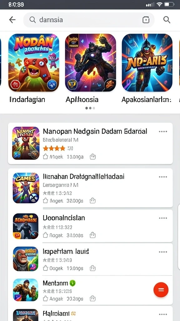 Tampilan antarmuka pengguna yang menarik dan intuitif.