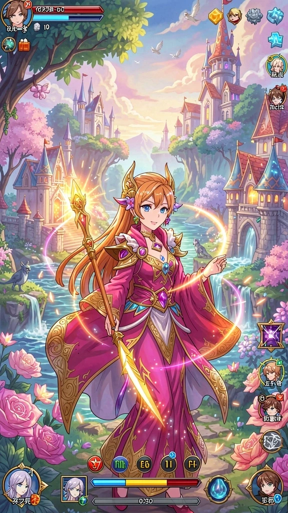 Screenshot menampilkan antarmuka game yang menarik.