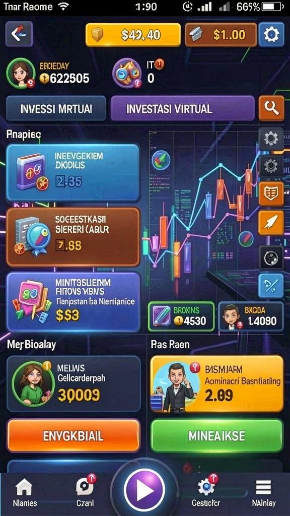 Tantangan level yang menuntut strategi dan keterampilan.