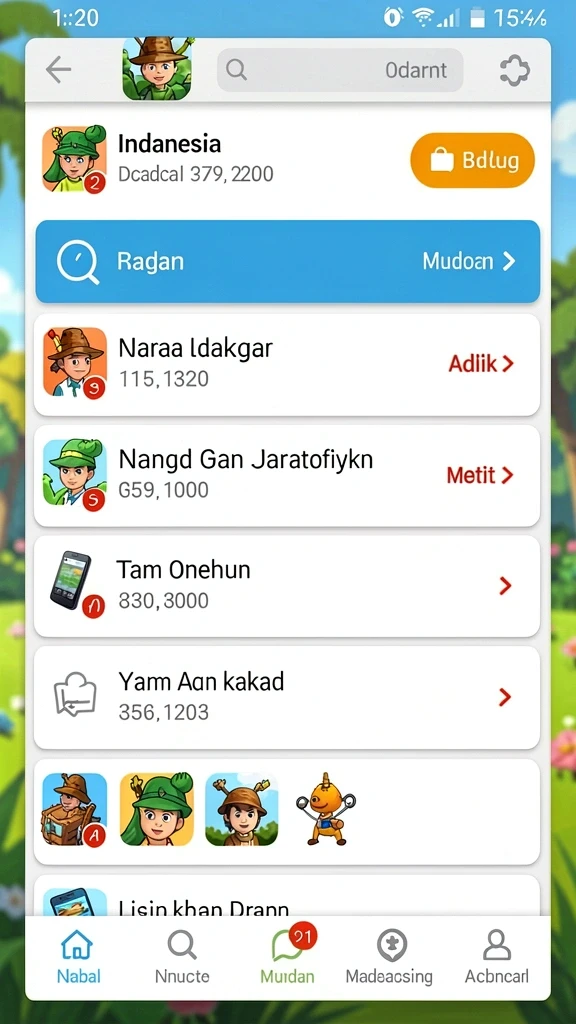 Grafis yang memukau dan detail yang jelas.