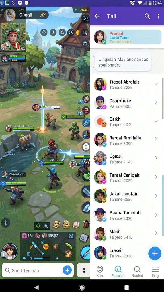 Gameplay yang seru dengan berbagai tantangan.