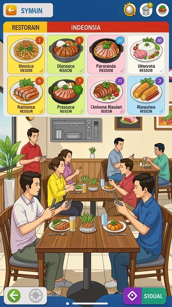 Tampilan antarmuka yang ramah pengguna.