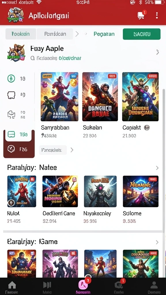 Sistem reward yang menguntungkan untuk pemain.