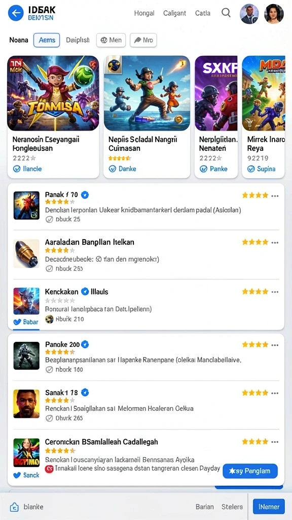 Mode multiplayer yang seru dan menantang.
