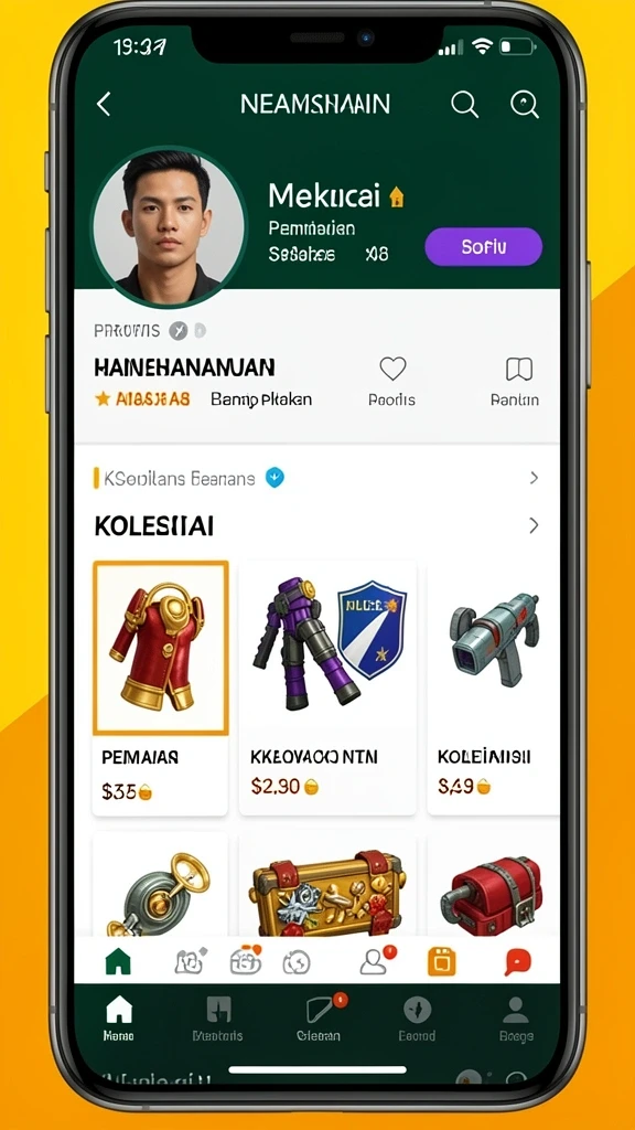 Tampilan antarmuka yang menarik dan ramah pengguna.