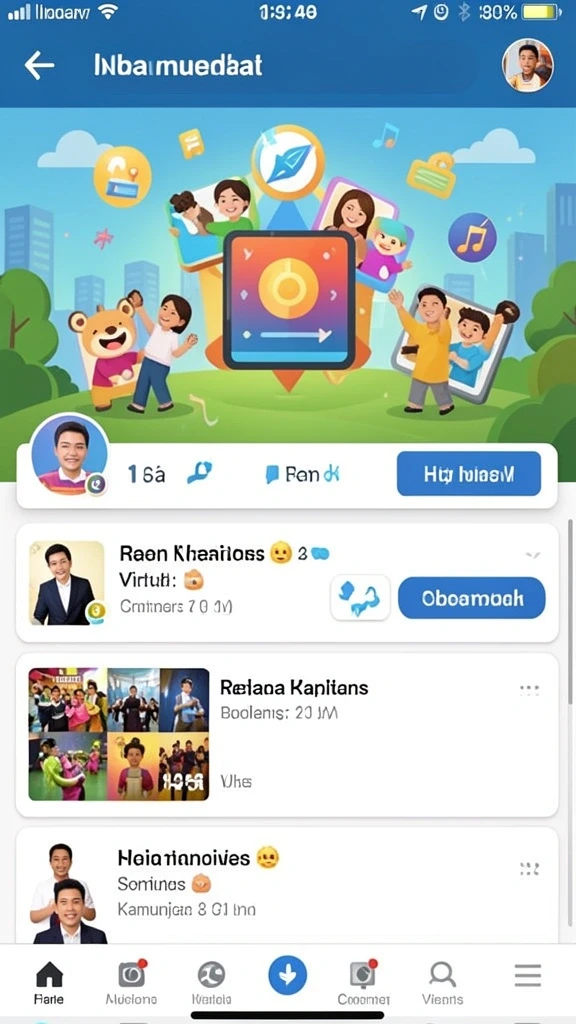 Karakter lucu dengan kemampuan unik.