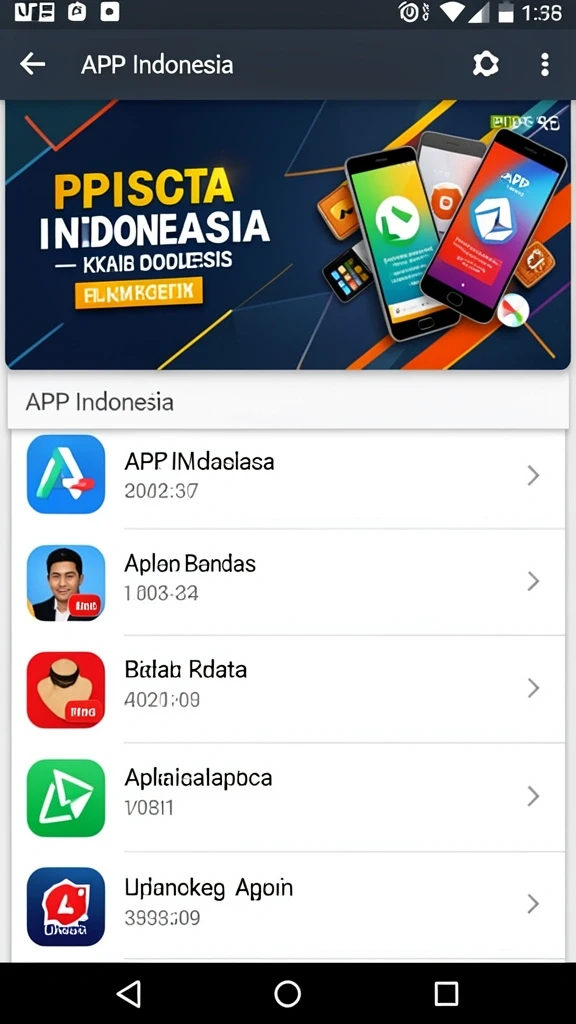 Beragam pilihan permainan yang menarik.
