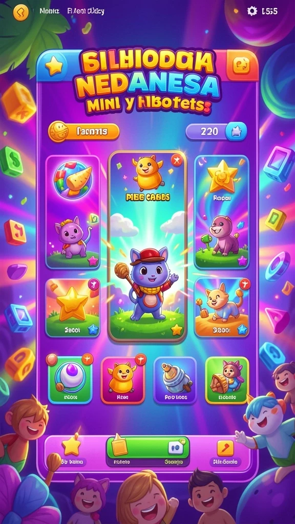 Beragam karakter unik untuk dimainkan dalam game.