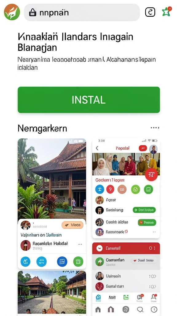 Fitur sosial yang memungkinkan interaksi dengan pemain lain.