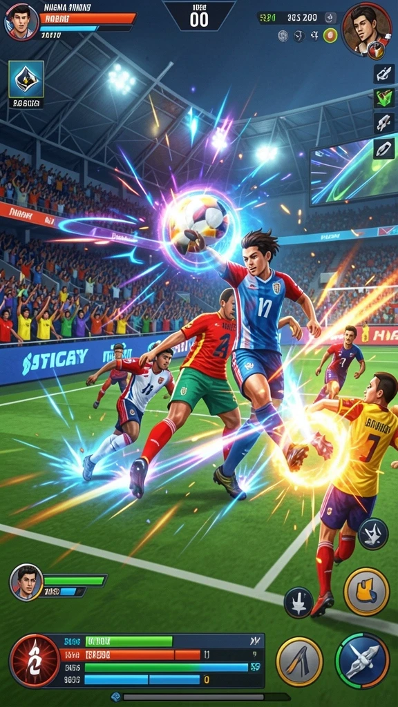 Fitur multiplayer untuk bersaing dengan teman dan pemain lain.