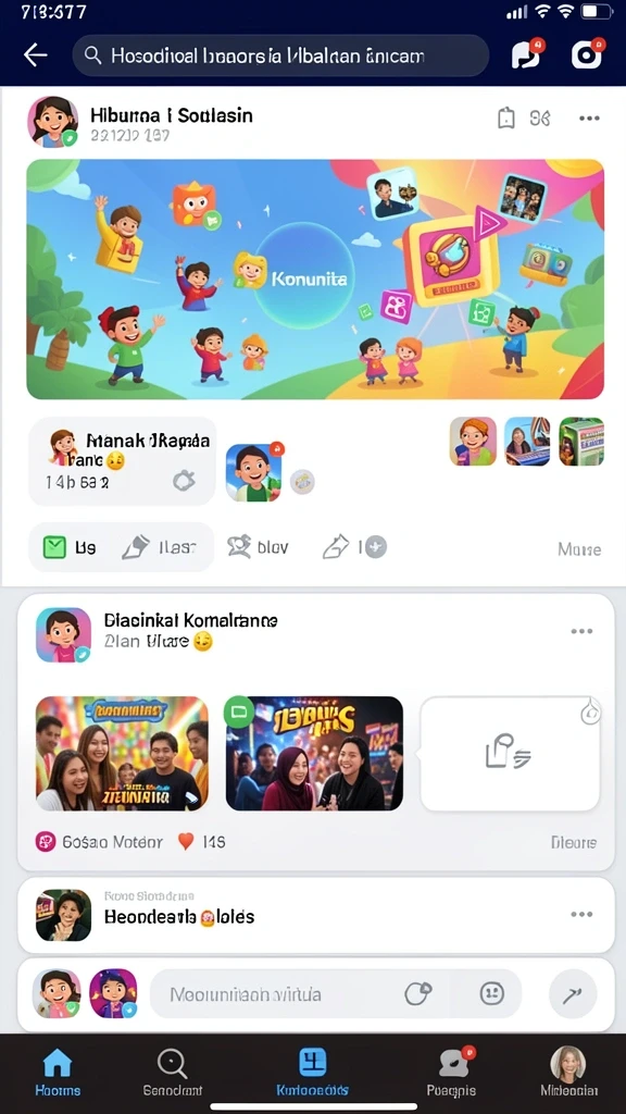 Tampilan antarmuka yang sederhana dan menarik.