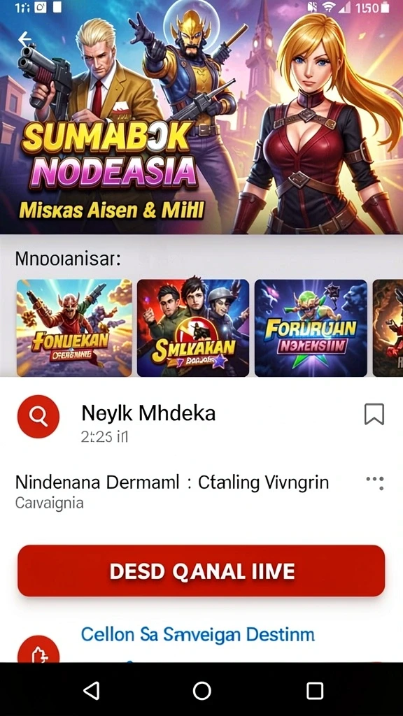 Tangkapan layar dari antarmuka utama EZ338 yang menarik.
