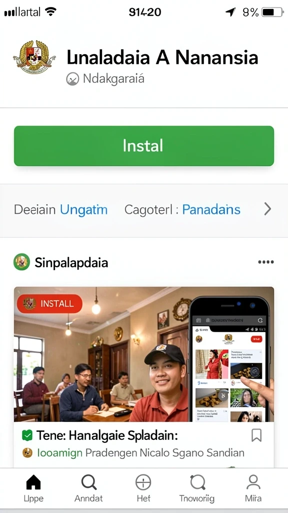 Screenshot menampilkan tampilan antarmuka permainan yang menarik.