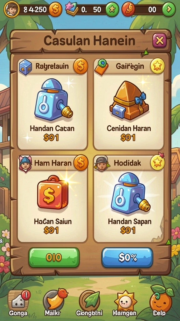 Tampilan antarmuka yang menarik dan mudah digunakan.
