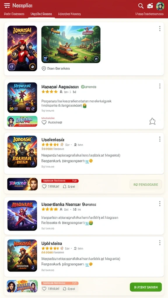 Screenshot menunjukkan karakter baru dalam mode permainan.