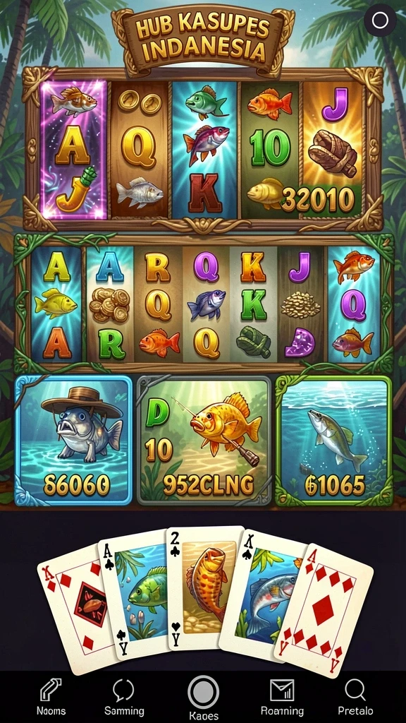 Berbagai pilihan slot dengan tema yang beragam.
