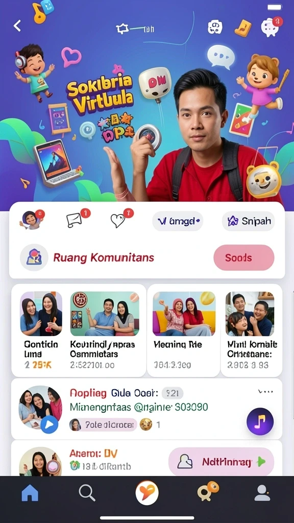 Berbagai mode permainan yang menantang.