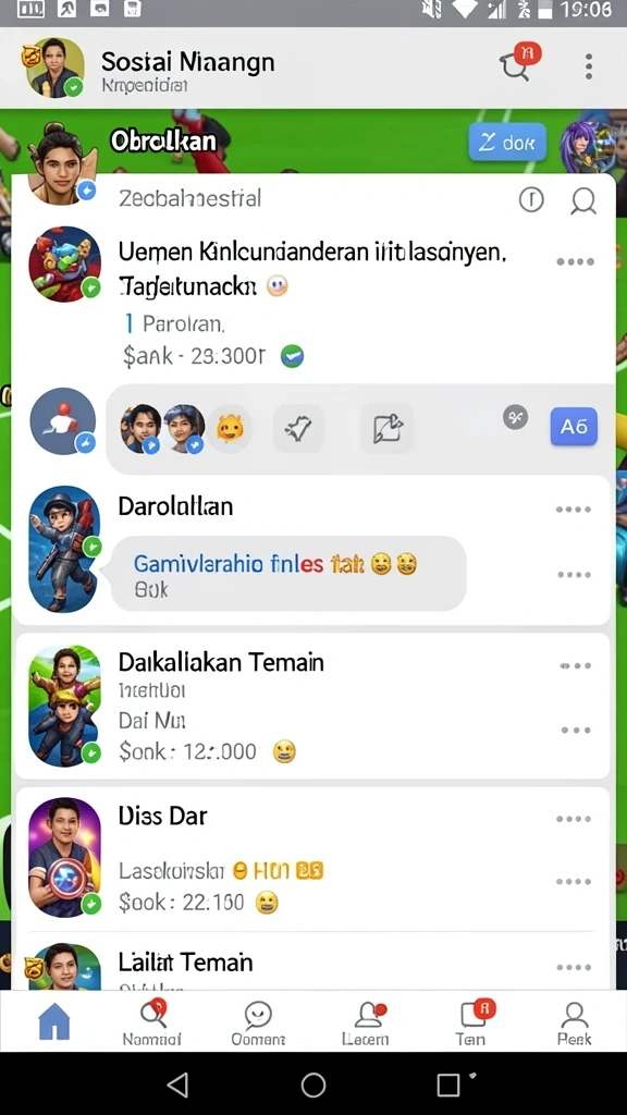 Antarmuka pengguna yang menarik dan mudah dipahami.