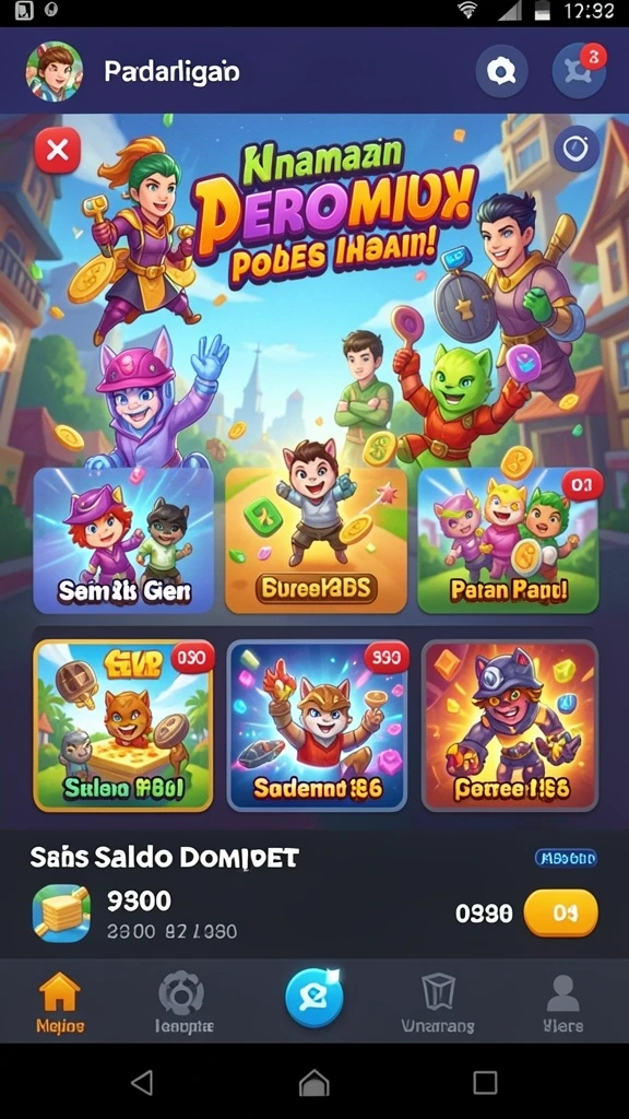 Keseruan bermain multiplayer dengan teman-teman.