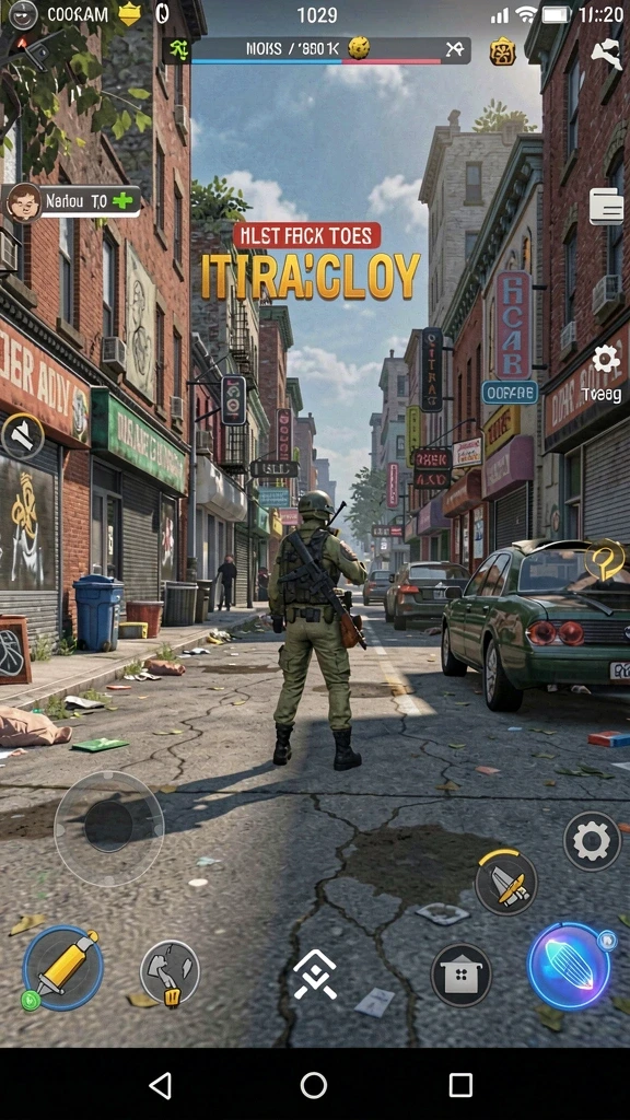 Screenshot menggambarkan salah satu mode permainan yang seru.