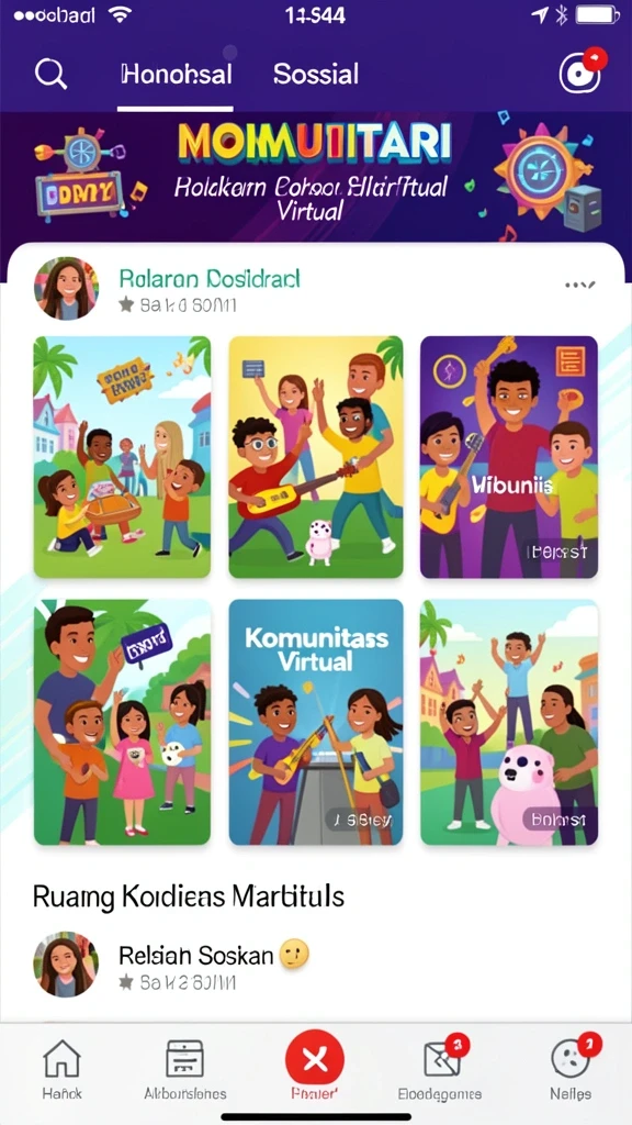 Tangkapan layar pertarungan epik antara pemain.