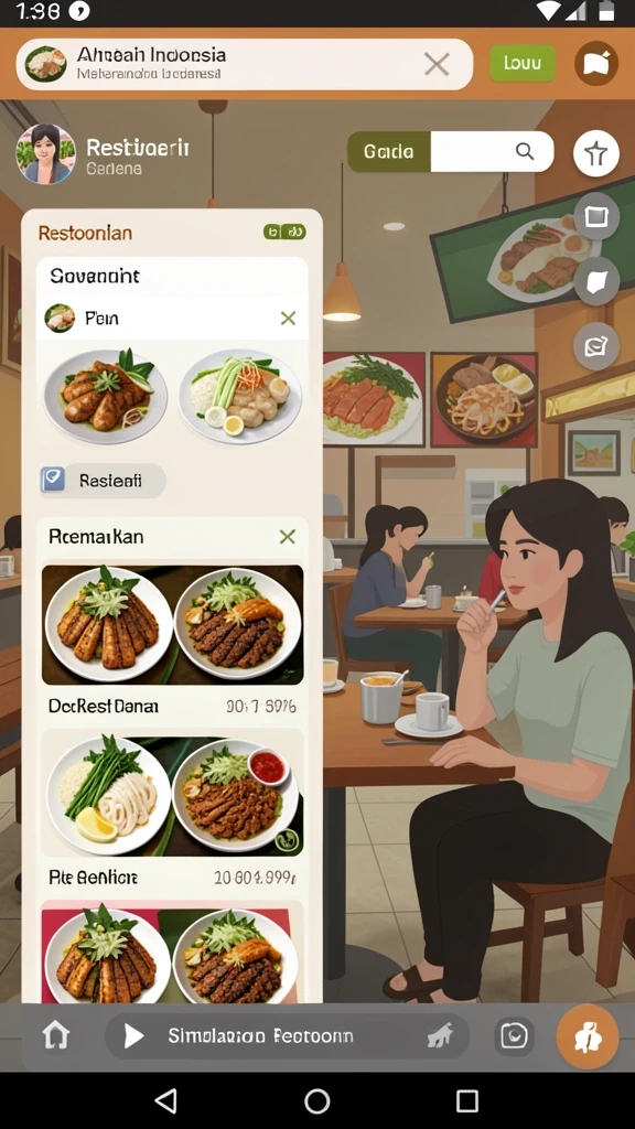 Karakter yang dapat disesuaikan dengan berbagai pilihan.