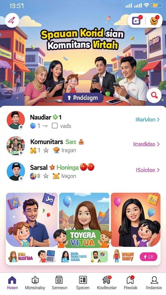 Tangkapan layar tampilkan misi seru yang menantang.