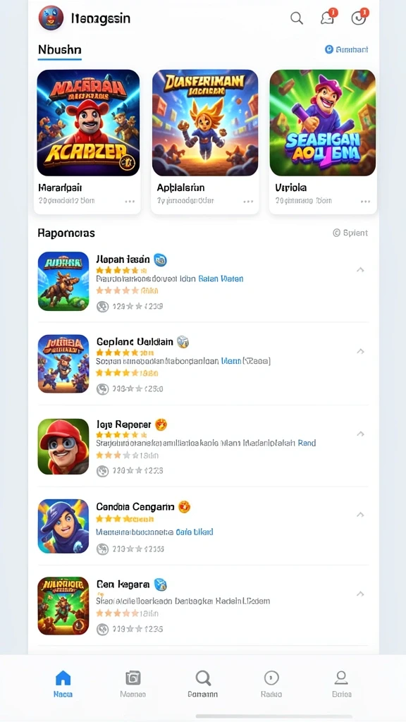 Hadiah menarik menanti Anda setiap hari.
