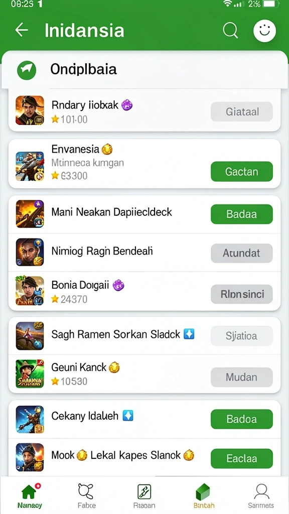 Karakter utama dalam aksi seru menghadapi musuh.