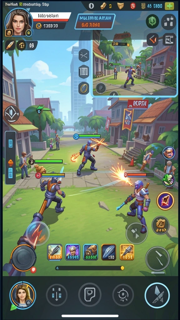 Fitur multiplayer yang memungkinkan kerjasama antar pemain.