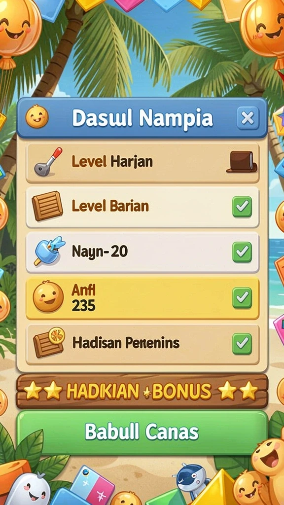 Screenshot dengan fitur terbaru yang interaktif dan menarik.